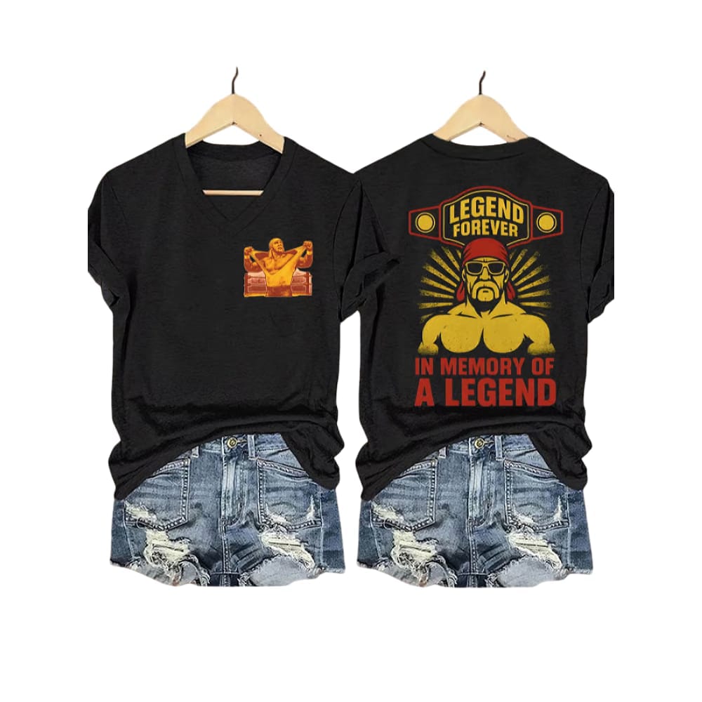 Hulk Hogan Legend Forever In Memory Of A Legend Shirt Hulk Hogan Legend Forever In Memory Of A Legend Shirt
