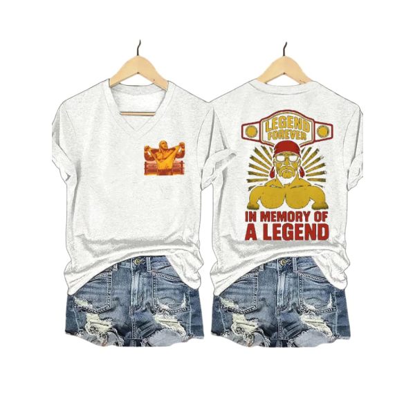 Hulk Hogan Legend Forever In Memory Of A Legend Shirt