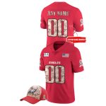 Hurts Eagles x Military Day Football Jersey 2025