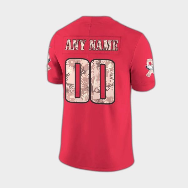 Hurts Eagles x Military Day Football Jersey 2025