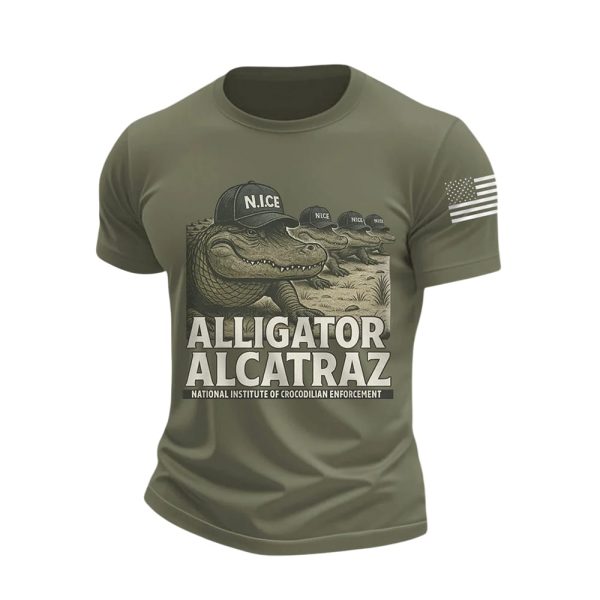 Alligator Alcatraz National Institute Of Crocodilian Enforcement Shirt