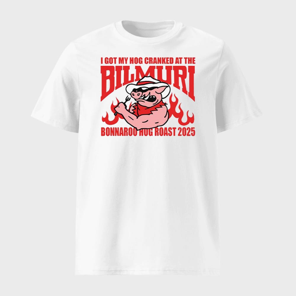 I Got My Hog Cranked At The Bilmuri Bonnaroo Hog Roast 2025 Shirt 1 I Got My Hog Cranked At The Bilmuri Bonnaroo Hog Roast 2025 Shirt