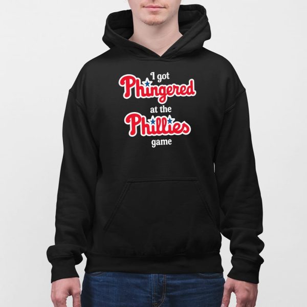 I Got Phingered At The Phillies Game Shirt