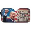 I Stand With Donald Trump Sunshade