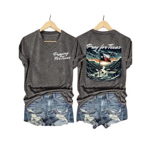 Praying For Texas Flood Shirt2