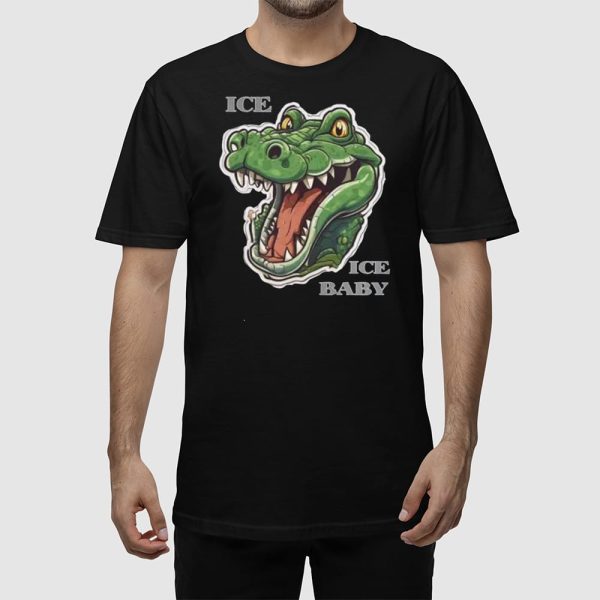 ICE ICE Baby Alligator Alcatraz Shirt