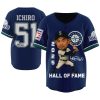 Ichiro Suzuki Mariners Hall Of Fame Jersey 2025