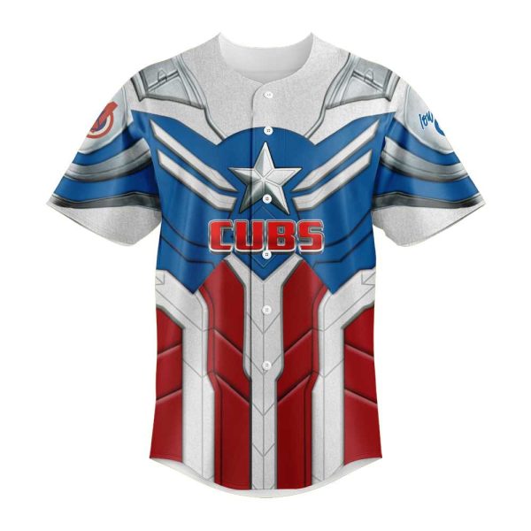 Iowa Cubs Captain America Jersey 2025