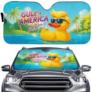 Trump Duck Gulf Of America Youll Love It Believe Me Sunshade1