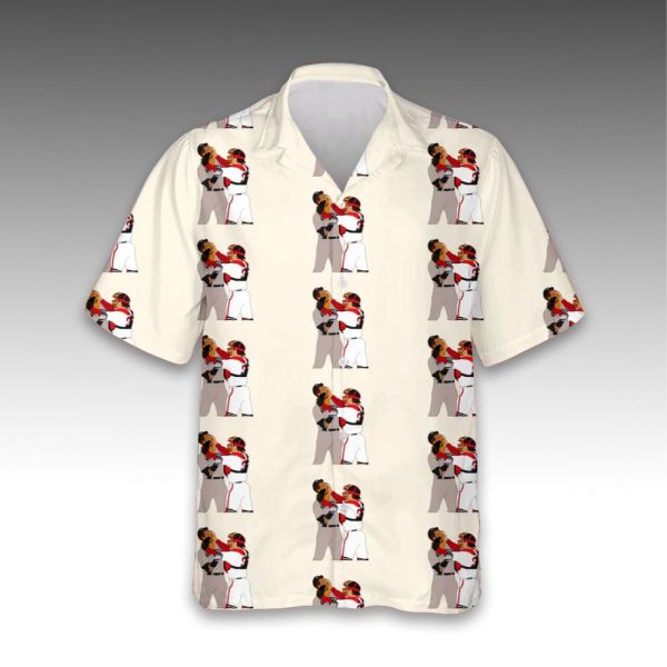 Jason Varitek Alex Rodriguez Brawl Hawaiian Shirt