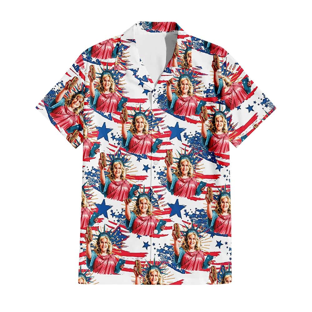 Jennifer Coolidge You Look Like The 4th Of July Makes Me Want A Hot Dog Real Bad Hawaiian Shirt Jennifer Coolidge You Look Like The 4th Of July Makes Me Want A Hot Dog Real Bad Hawaiian Shirt