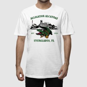 Alligator Alcatraz Everglades Florida Est 2025 Shirt