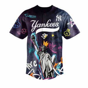 Graffiti NY City Yankees Street Style Jersey 20251