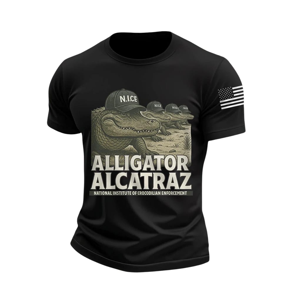 Alligator Alcatraz National Institute Of Crocodilian Enforcement Shirt Alligator Alcatraz National Institute Of Crocodilian Enforcement Shirt