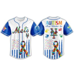 Mets Autism Awareness Month Jersey 2025