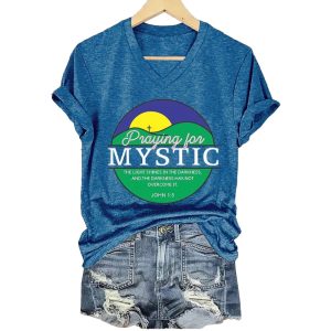 Texas Strong Praying For Mystic The Light Shines In The Darkness And The Darkness Has Not Overcome It John 1 5 T Shirt2