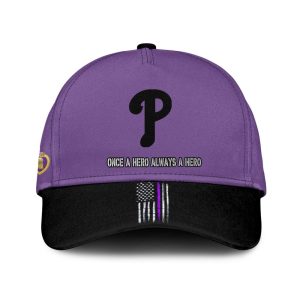 2025 Phillies Purple Heart Day Jersey1