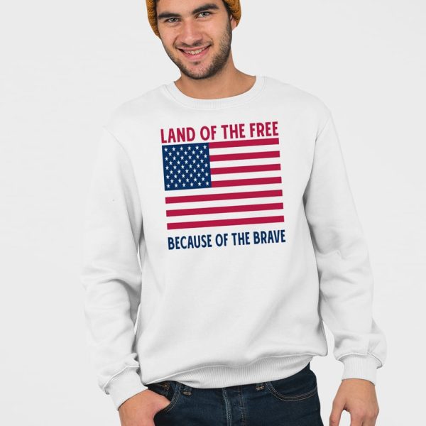 Land Of The Free Because Of The Brave T-Shirt