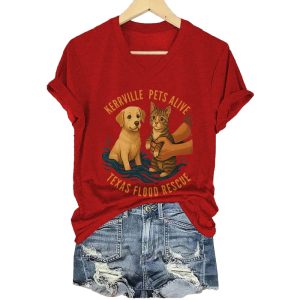 Kerrville Pets Alive Texas Flood Rescue Shirt1