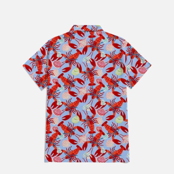 Lobsters And Scallops Hawaiian Shirt