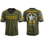 Longhorn 250th Birthday US ARMY Jersey