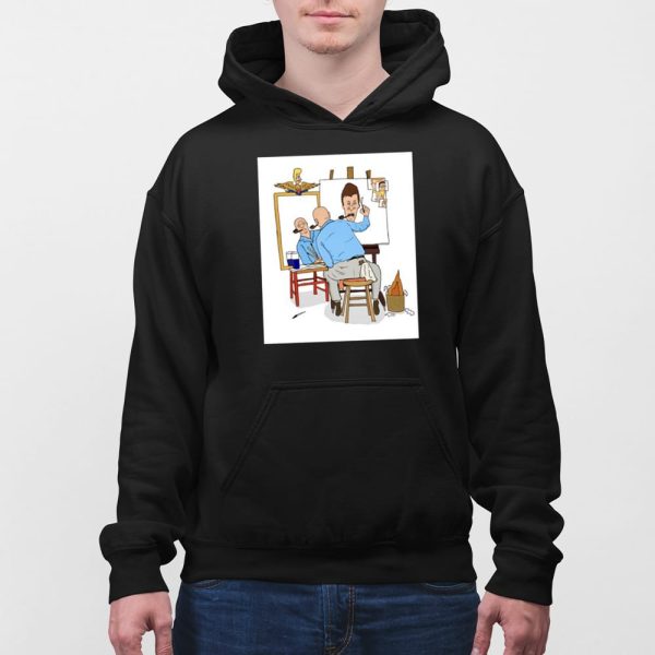 Lukas Draws Art Mike Judge Painting Butthead Shirt