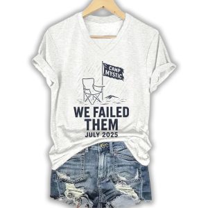 Camp Mystic We Failed Them July 2025 Shirt4