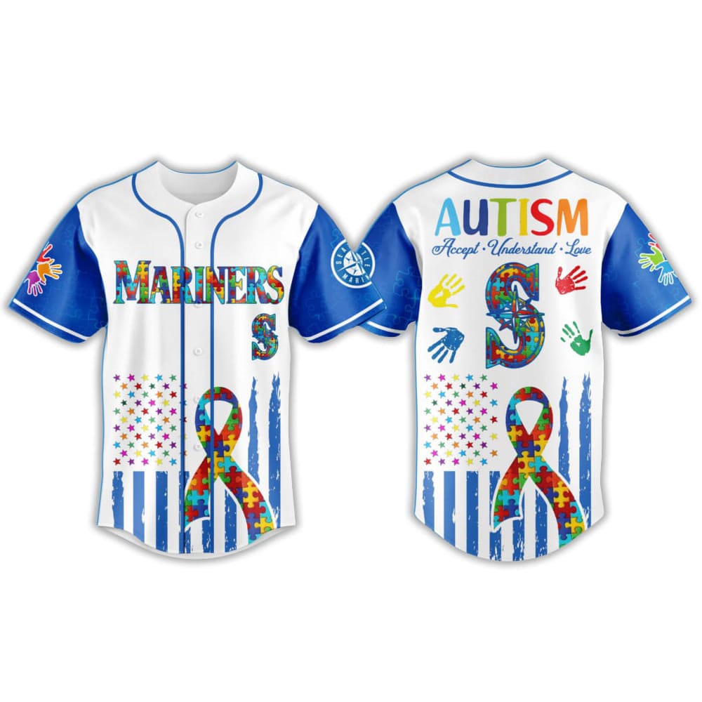 Mariners Autism Awareness Month Jersey 2025 Mariners Autism Awareness Month Jersey 2025