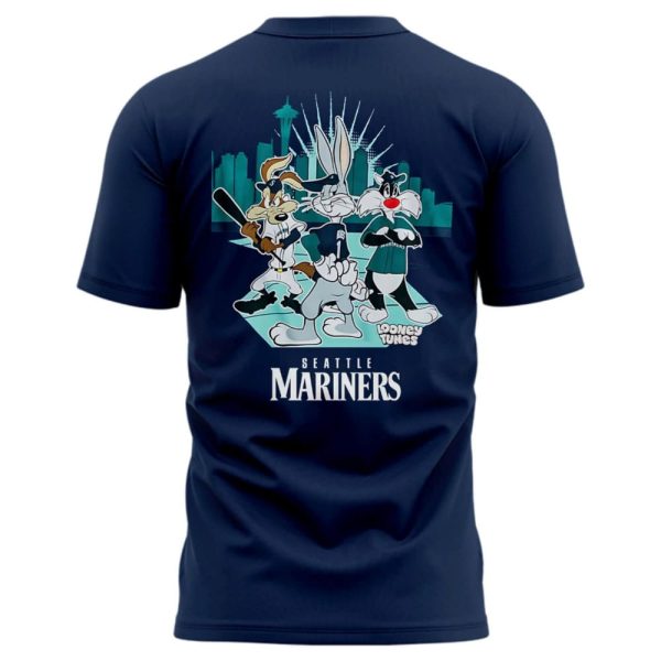 Mariners Looney Tunes Night Sack Em Shirt 2025