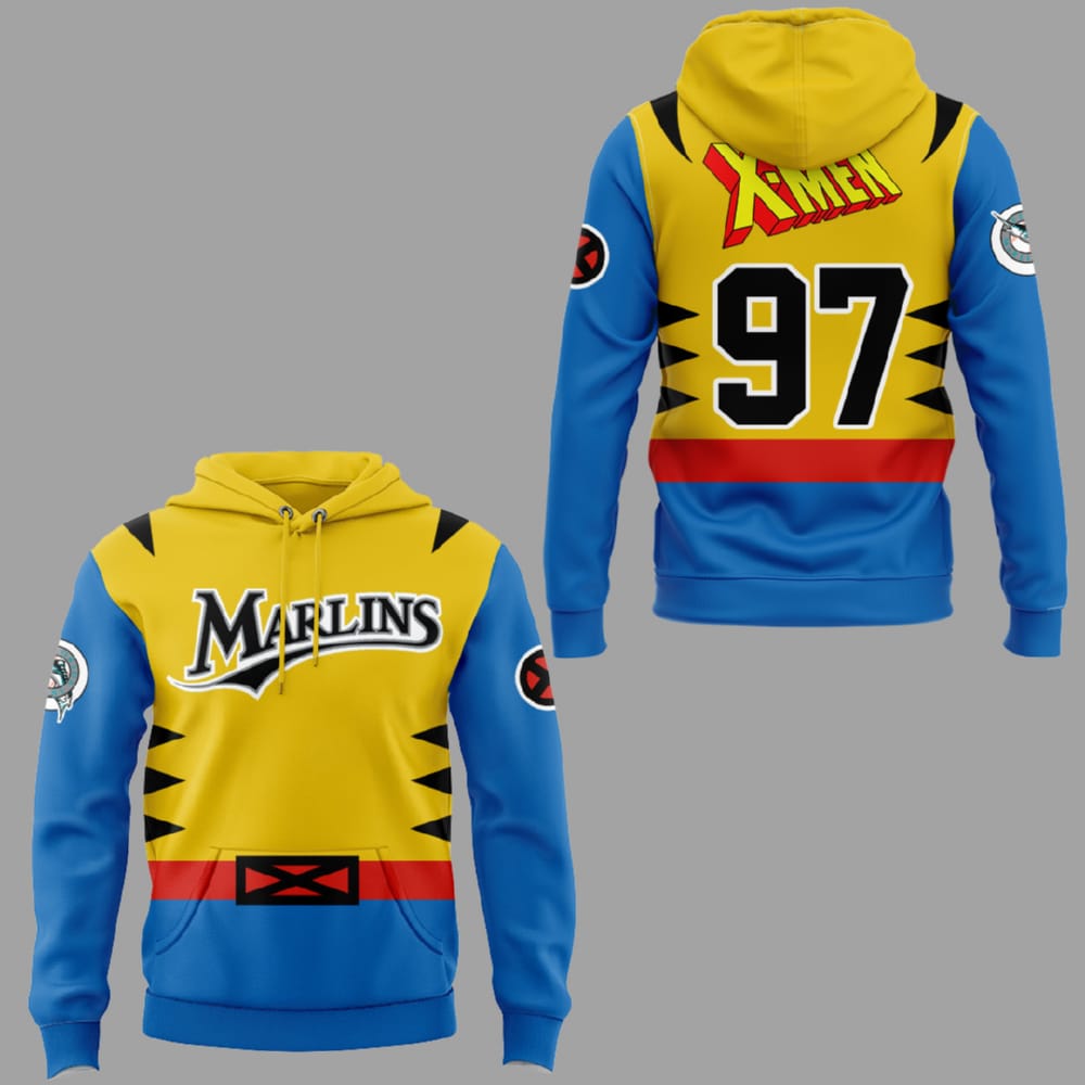 Marlins Wolverine X Men 97 Day Jersey 2025 Marlins Wolverine X Men 97 Day Jersey 2025