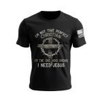 Men's I'm Not That Perfect Christian I'm The One That Knows I Need Jesus Short Sleeves T-shirt