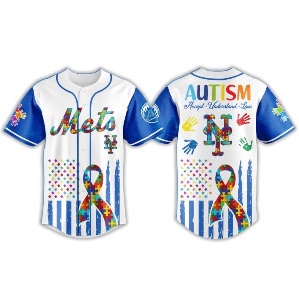 Mets Autism Awareness Month Jersey 2025