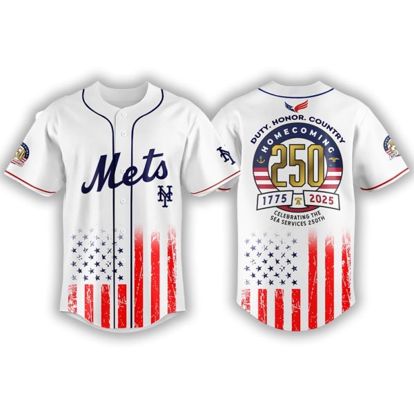 Mets Homecoming 250 Legacy Jersey