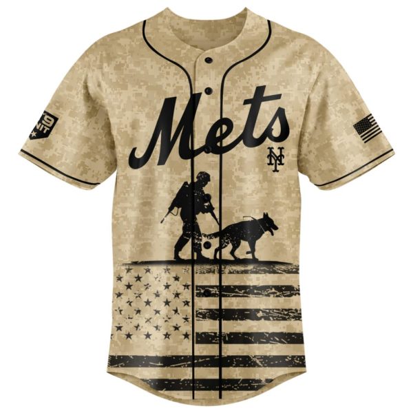 Mets Honoring Military Dogs Jersey 2025