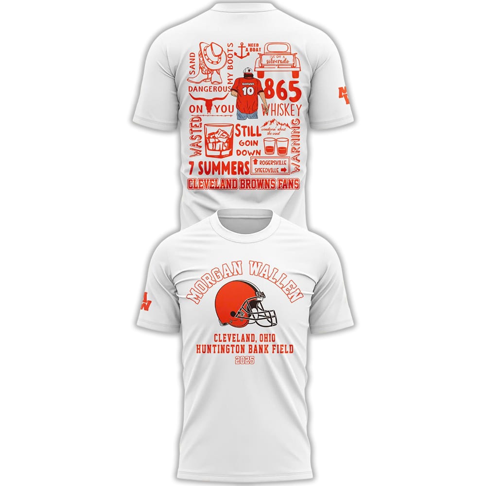 Morgan Wallen x Browns Shirt 2025 Morgan Wallen x Browns Shirt 2025