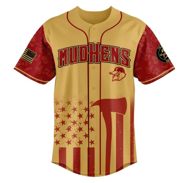 Mud Hens Firefighter Appreciation Jersey 2025