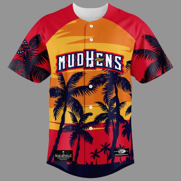 Mud Hens x Margaritaville Baseball Jersey 2025