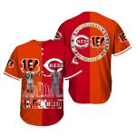 Munoz Bengals Rose Reds Baseball Jersey