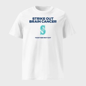 Mariners Strike Out Brain Cancer Shirt 2025 Giveaway 1