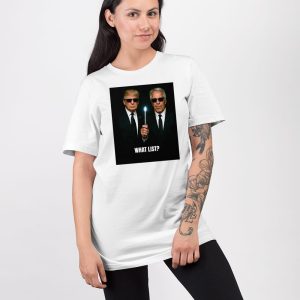 Donald Trump And Jeffrey Epstein What List Shirt 3