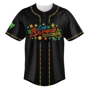 Braves Los Bravos Night Baseball Jersey 20251