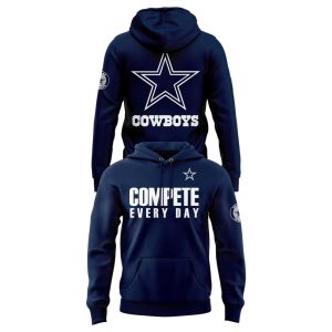 Brian Schottenheimer Cowboys Compete Every Day Hoodie 2025