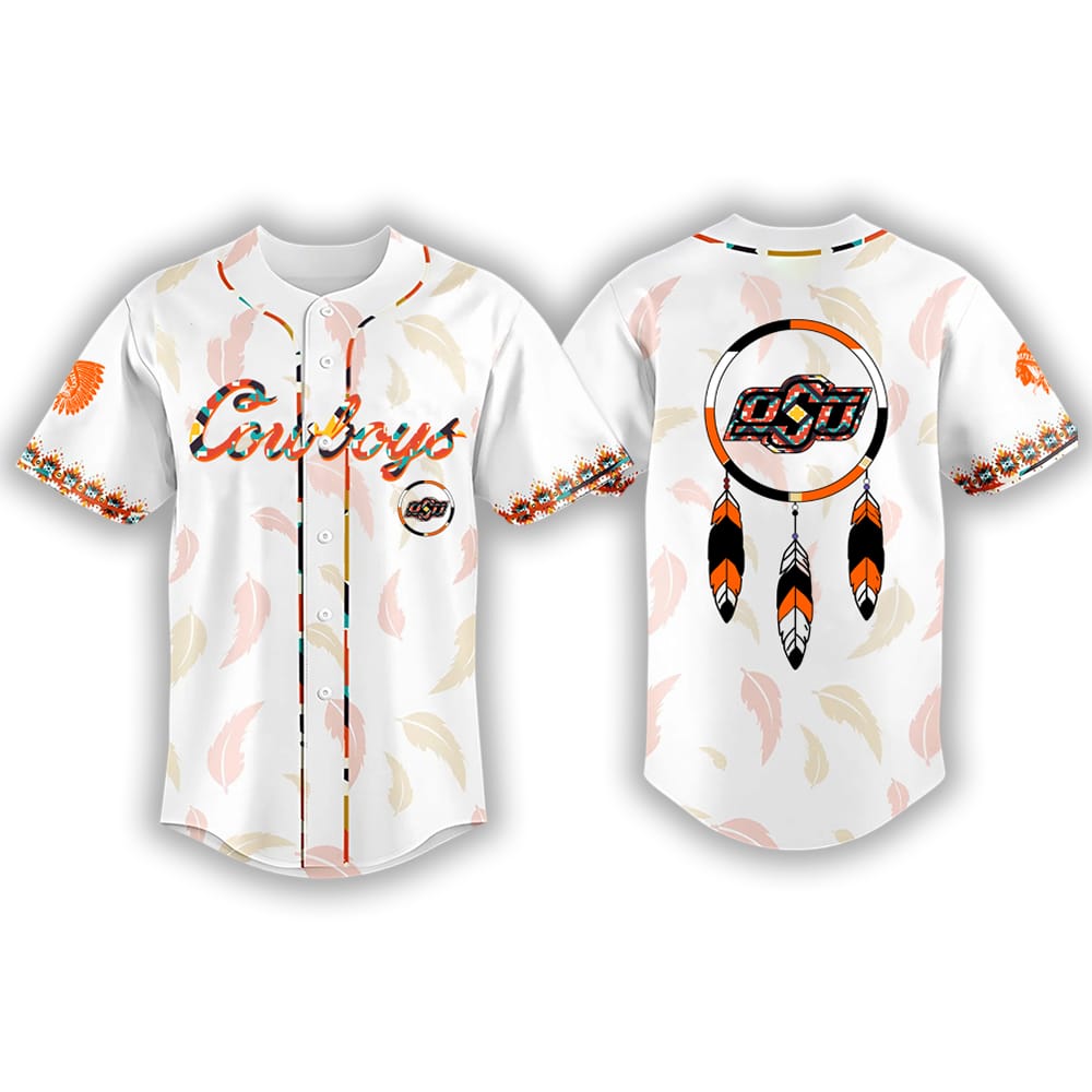 OSU 2025 Native American Heritage Month Baseball Jersey OSU 2025 Native American Heritage Month Baseball Jersey