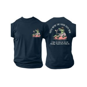 Alligator Alcatraz Guess Were The Good Guys Now Two Sided Shirt2