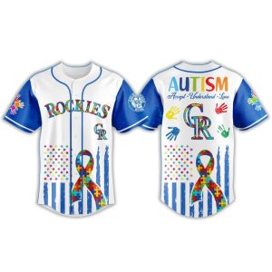 Rockies Autism Awareness Month Jersey 2025