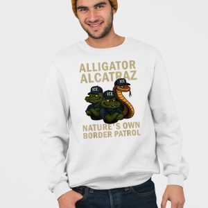 Alligator Alcatraz Ice Nature's Own Border Patrol Shirt