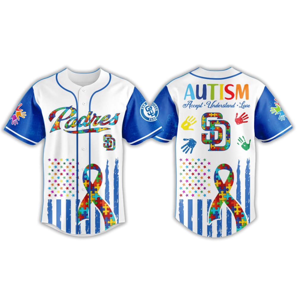 Padres Autism Awareness Month Jersey 2025 Padres Autism Awareness Month Jersey 2025