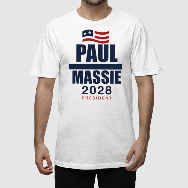 Paul Massie 2028 President Shirt