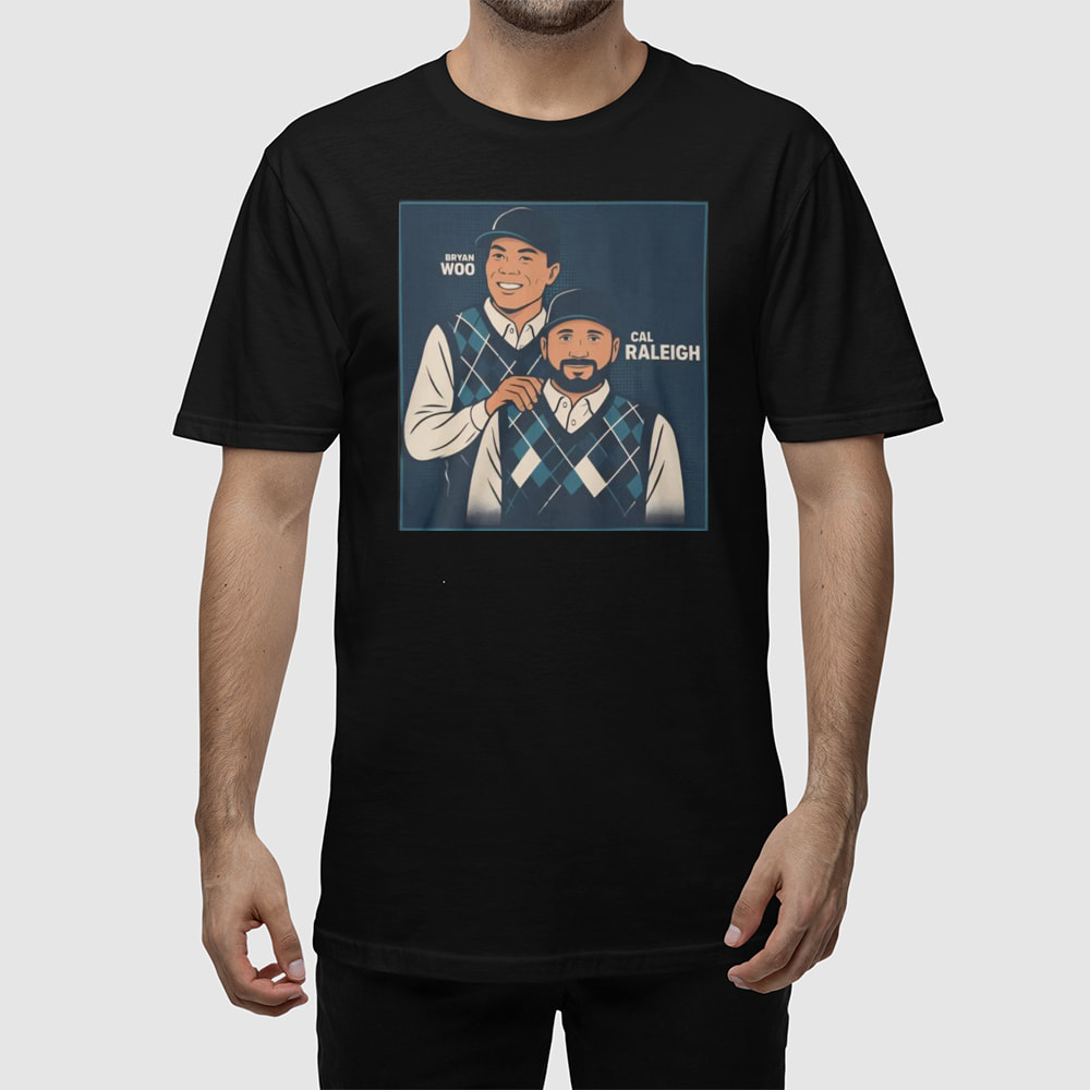 Bryan Woo Cal Raleigh Step Brothers Shirt Bryan Woo Cal Raleigh Step Brothers Shirt