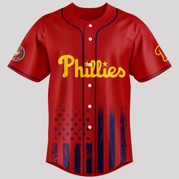 Phillies 250th US Marine Corps Birthday Jersey 2025